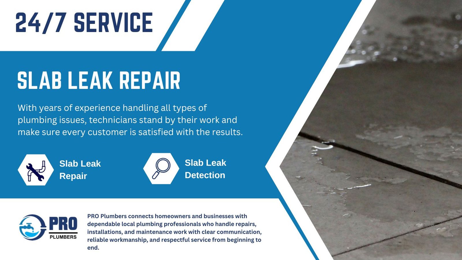 Slab Leak Repair in Harlingen