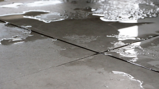 slab leak in Harlingen